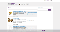 Desktop Screenshot of forum.hiresitters.com